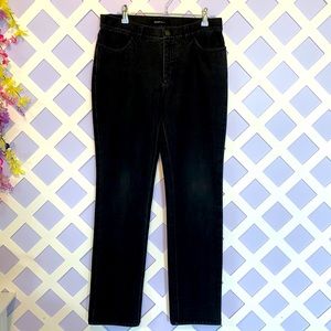 Lafayette 148 Black Straight Leg Jeans 4